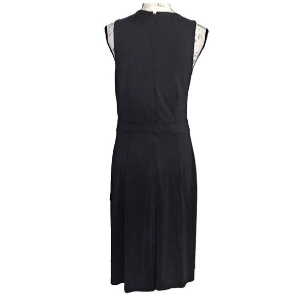 Loft gray-blue‎ crossover dress 6 - Picture 3 of 5